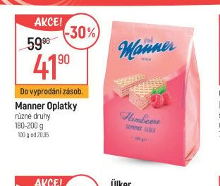 Manner Oplatky
