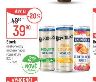 Stock nealkoholický míchaný nápoj
