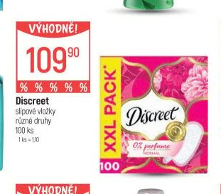 Discreet slipové vložky