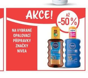 Opalovací přípravky Nivea