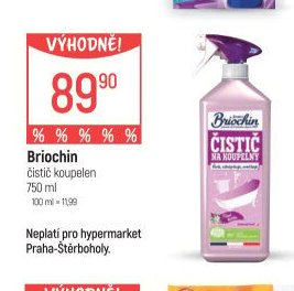 Briochin čistič koupelen