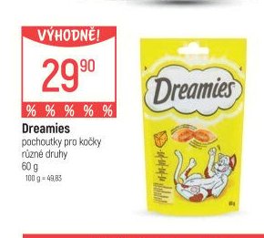 Dreamies pochoutky pro kočky