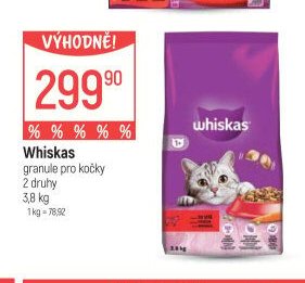Whiskas granule pro kočky