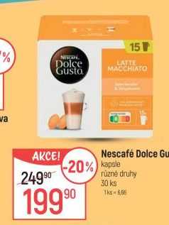 Kapsle Dolce Gusto Nescafé