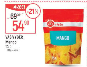 Mango sušené Váš Výběr