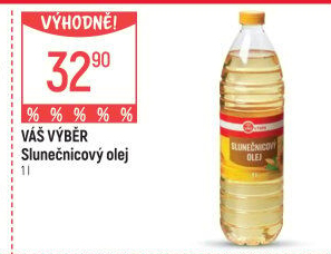 Olej slunečnicový Váš Výběr