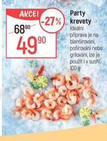 Párty krevety