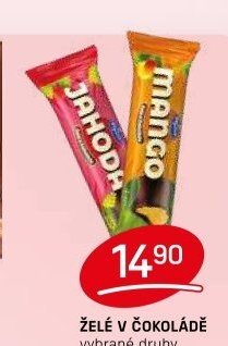 ŽELÉ V ČOKOLÁDĚ vybrané druhy 40 g