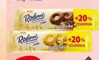 SEDITA RODINNÉ VĚNEČKY různé druhy 100 g + 20%