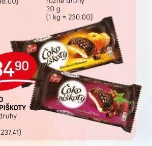 FIGARO ČOKO PIŠKOTY různé druhy 147 g