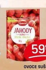 OVOCE SUŠENÉ MRAZEM JAHODY, MALINY 30 g