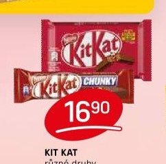 KIT KAT různé druhy 40 - 42 g - FLOP akcniletaky.com