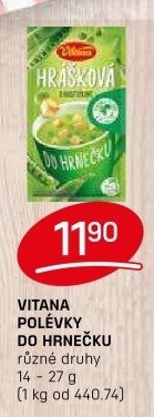 Instantní polévka do hrnečku Vitana