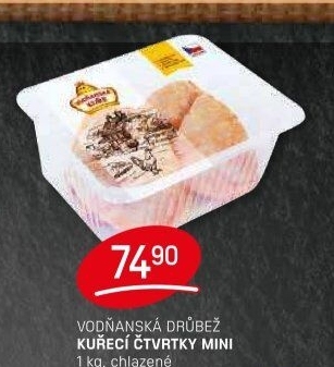 Kuřecí čtvrtky Vodňanské kuře