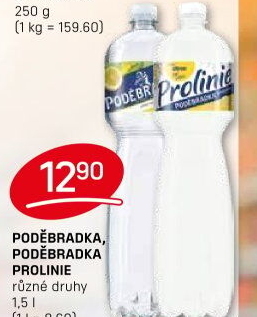 Ochucená voda Poděbradka