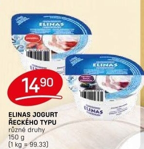 Ochucený jogurt řecký Elinas