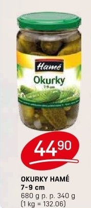 Okurky Hamé