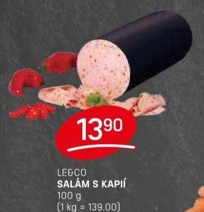 Salám s kapií LE&amp