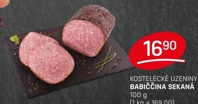 Sekaná babiččina Kostelecké uzeniny