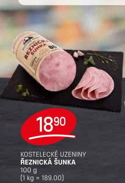 Šunka Řeznická výběrová Kostelecké uzeniny