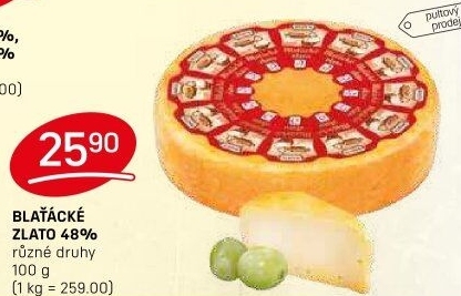 Sýr Blaťácké zlato Madeta