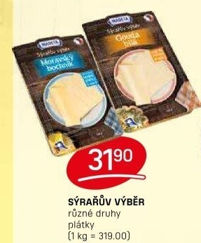 Sýr Sýrařův výběr Madeta
