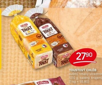 Toustový chléb Penam