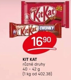 Tyčinka Kit Kat Nestlé