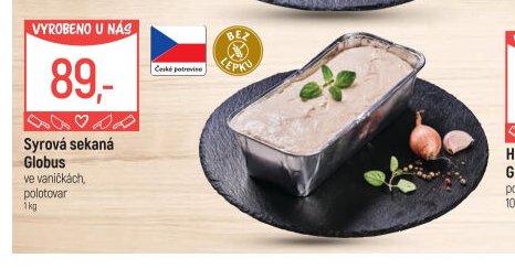 Syrová sekaná Globus