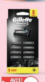 Gillette Mach3 Charcoal náhradní hlavice