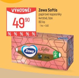 Zewa Softis papírové kapesníky