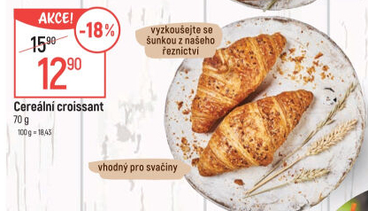 Croissant multicereální