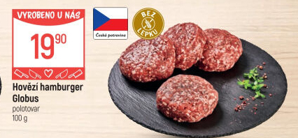 Hovězí hamburger Globus