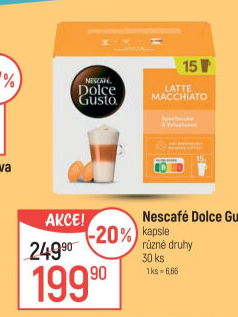 Kapsle Dolce Gusto Nescafé