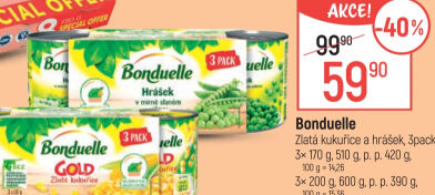 Kukuřice sterilovaná Gold Bonduelle