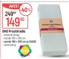 Prostěradlo OHO