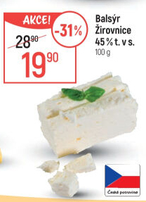 Sýr Balsýr Mlékárna Žirovnice