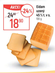 Sýr Eidam uzený 45%