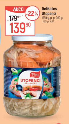 Utopenci delikates Viva