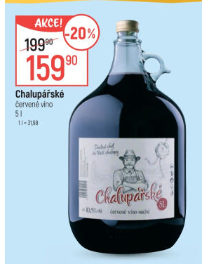 Vína stolní Chalupářské