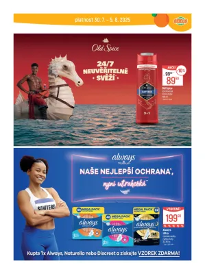 akční leták Globus 30.7.2025-5.8.2025