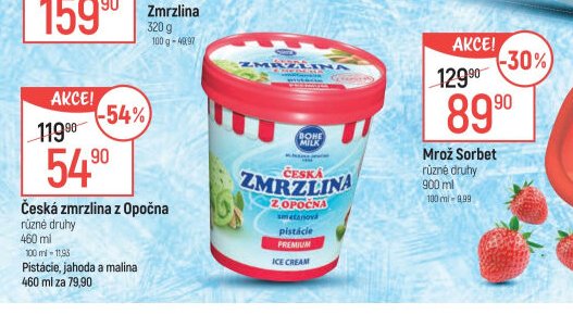Česká zmrzlina z Opočna
