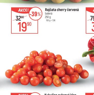 Rajčata cherry červená