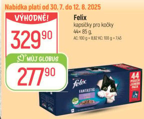 Kapsičky pro kočky Fantastic Felix Purina