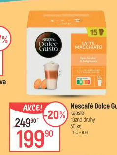 Kapsle Dolce Gusto Nescafé
