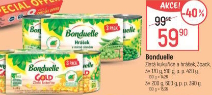 Kukuřice sterilovaná Gold Bonduelle