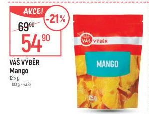 Mango sušené Váš Výběr