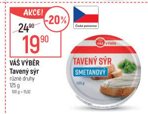 Tavený sýr Váš Výběr