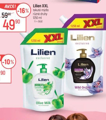 Tekuté mýdlo Lilien - náhradní náplň