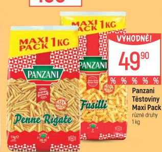 Těstoviny Panzani
